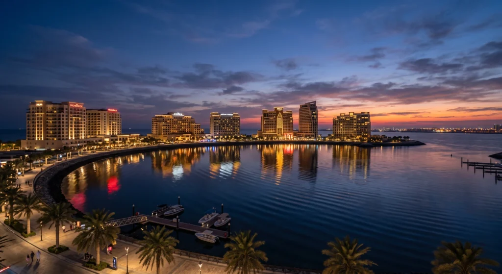 Luxury skyline Ras Al Khaimah escort service area